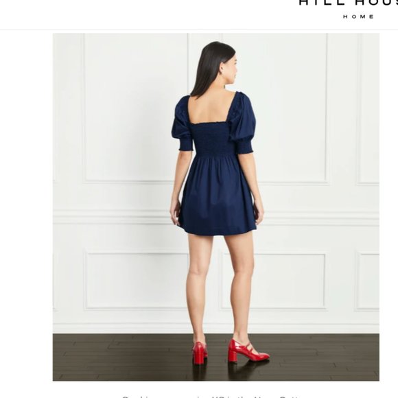 Hill House Navy Mini Dress - Picture 3 of 3